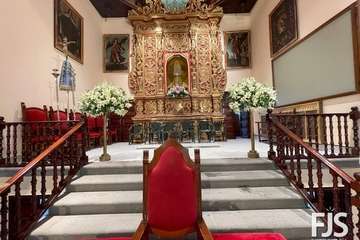 La Inmaculada Concepción, lista para la procesión de este miércoles en Jinámar/Francisco Javier Santana.